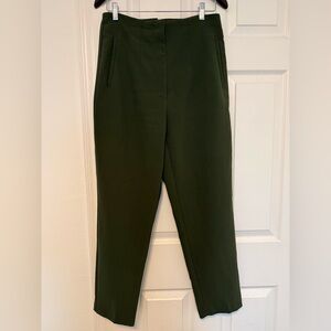 Zara Green High Waisted Pants